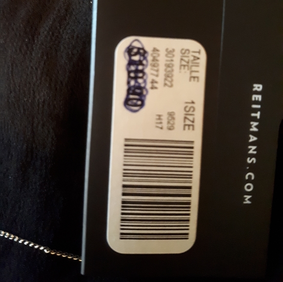 Reitmans necklace (Swarovski crystal embellishment) NWT - Picture 10 of 10